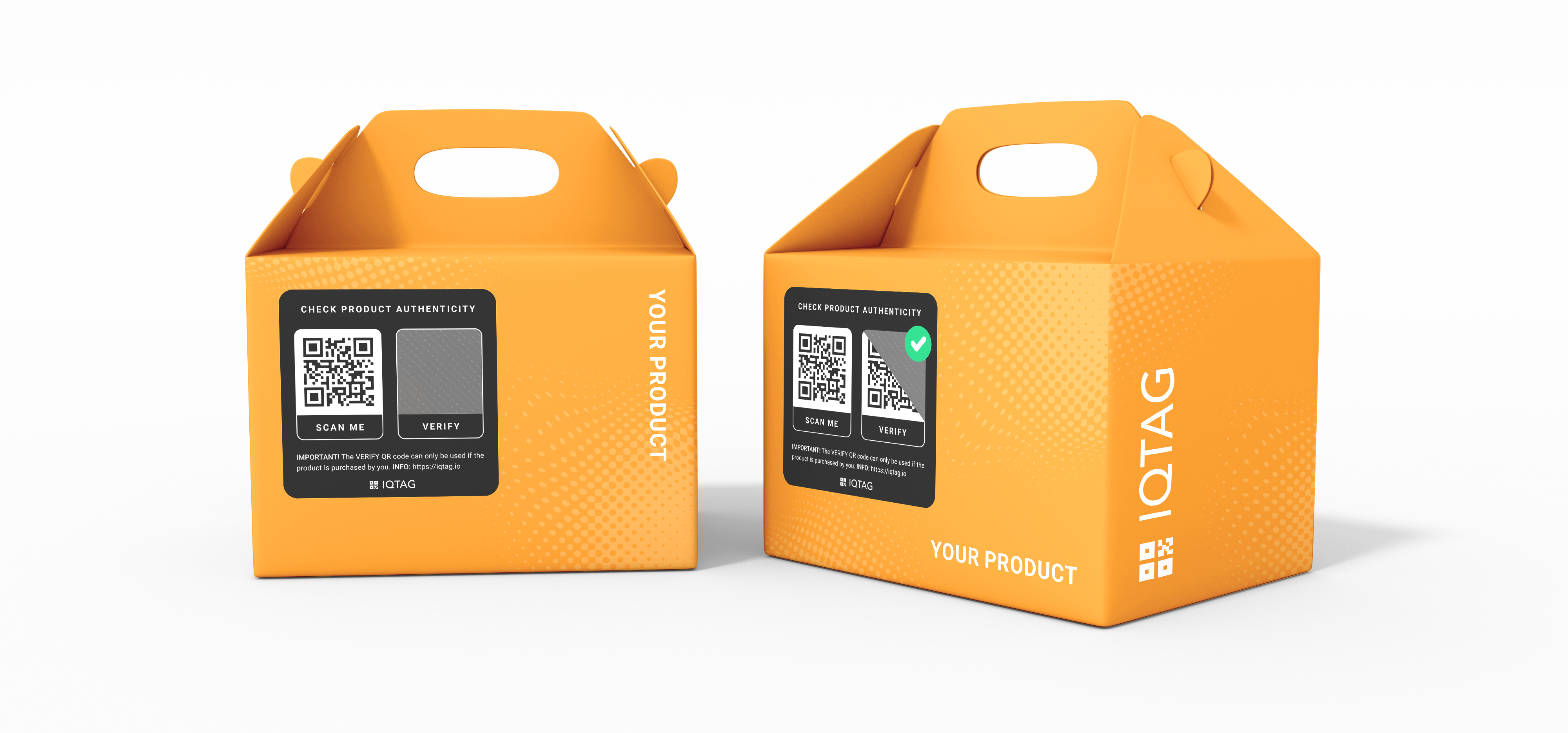 Place QR code mockup